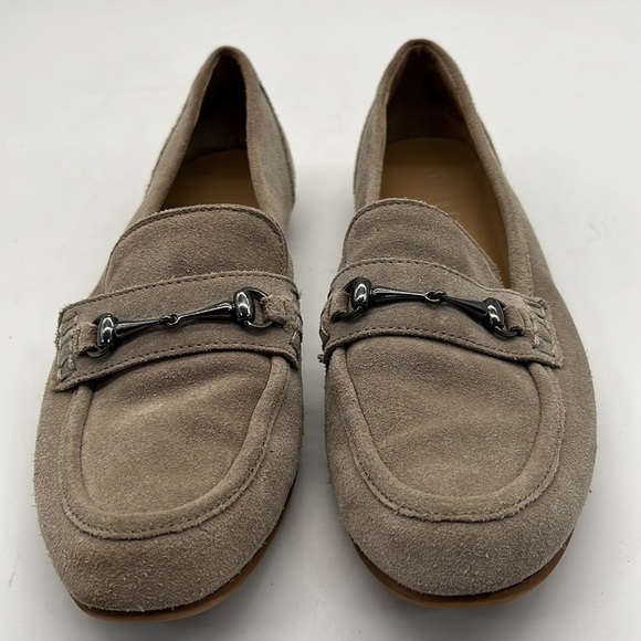 Franco Sarto Beige Suede Loafers size 9M - Picture 2 of 10